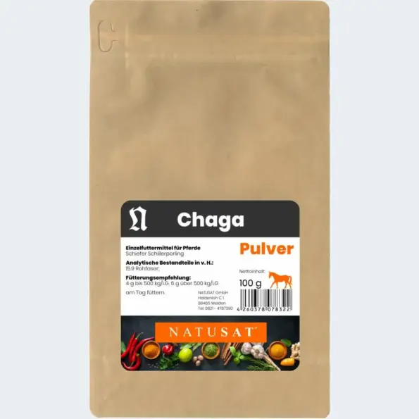 Natusat «Chaga Pulver» 100 g