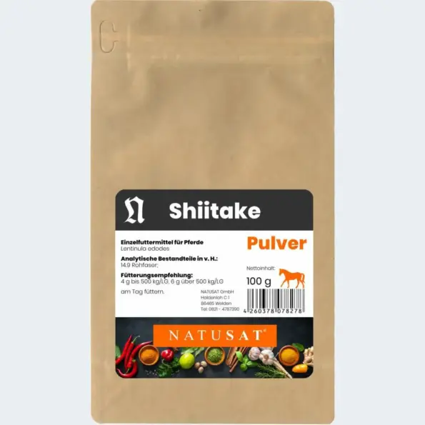Natusat «Shiitake Pulver» 100 g