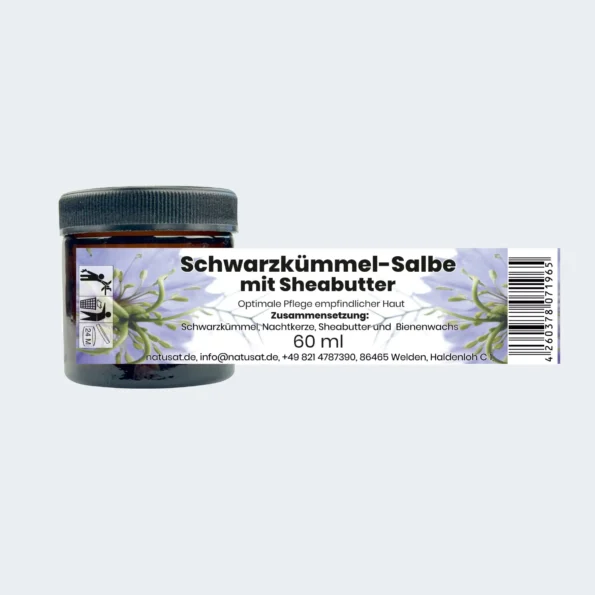 Natusat «Schwarzkümmel Salbe mit Sheabutter»