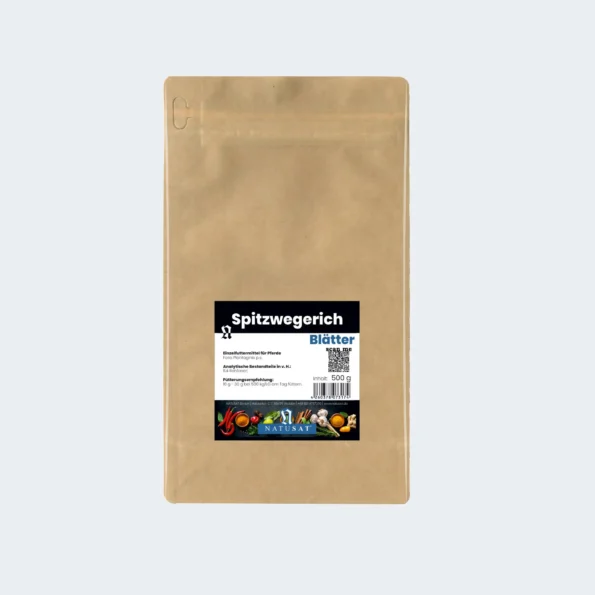 Natusat «Spitzwegerichblätter geschnitten» 500 g