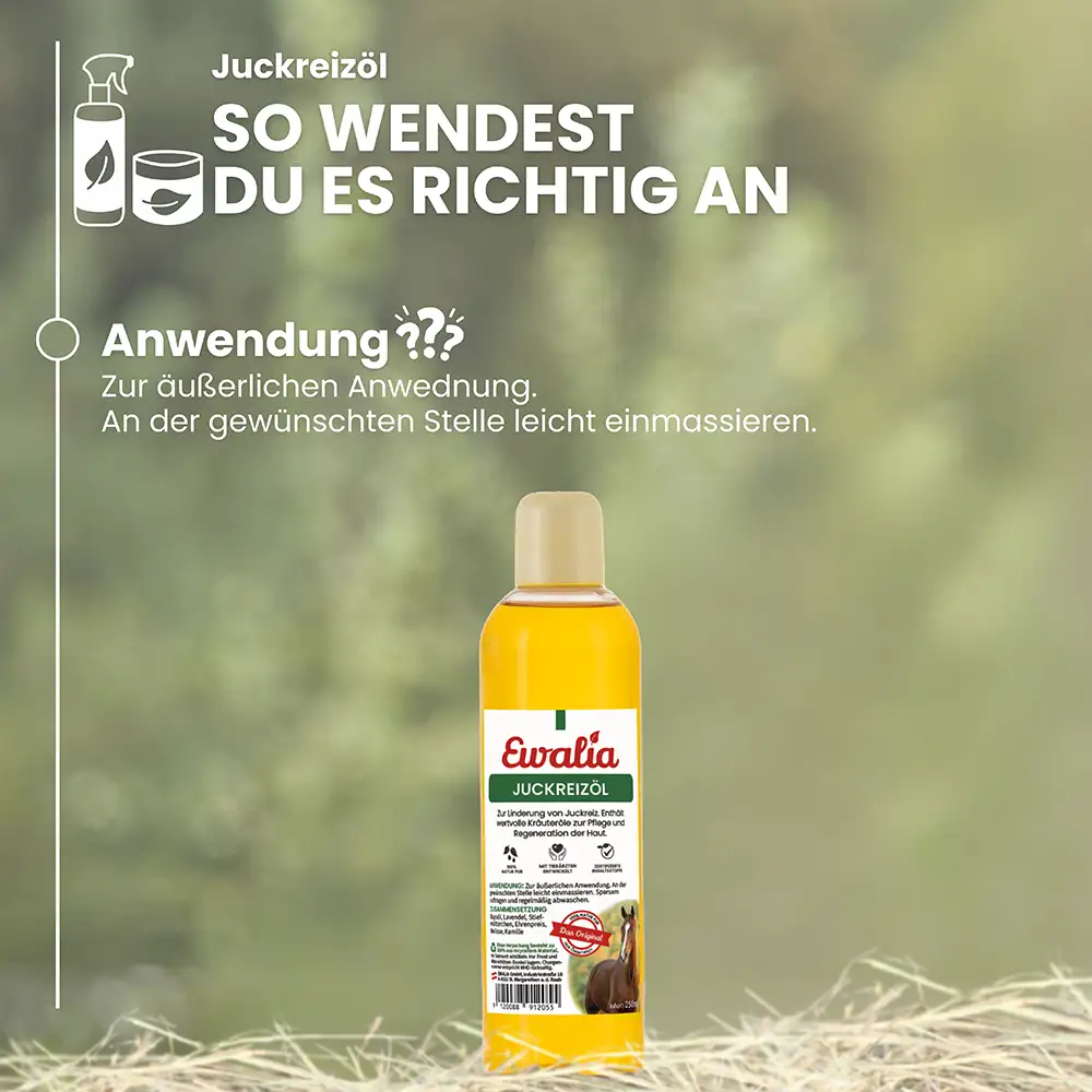 EWALIA «Juckreizöl für Pferde» 250ml – Bild 4