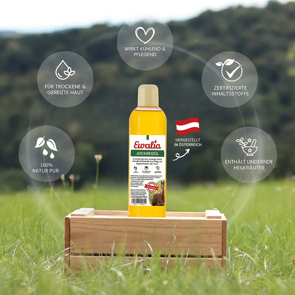 EWALIA «Juckreizöl für Pferde» 250ml – Bild 6