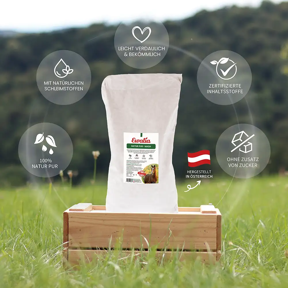 EWALIA «Natur Pur - Mash für Pferde» 10kg – Bild 6
